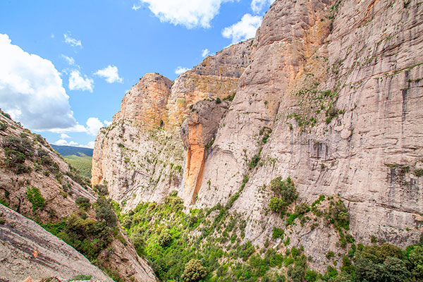 Ruta a las pasarelas de Alquézar