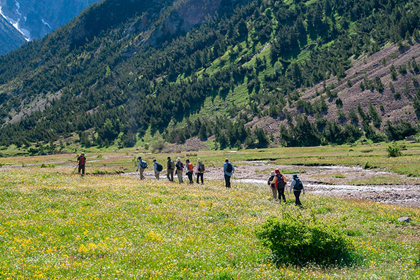 Ruta al valle de Otal