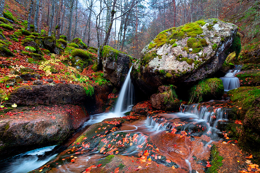 Ruta de las cascadas de Puente Ra