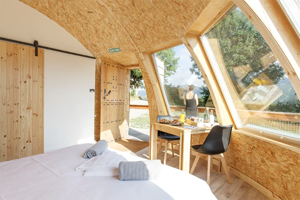 Irati-Barnean-iglus Alojamientos rurales en la selva de Irati Navarra, iglús.