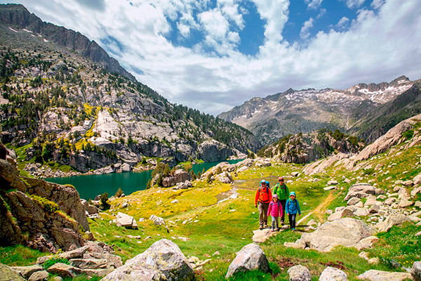 Ruta Estany Negre en el valle de Bohí