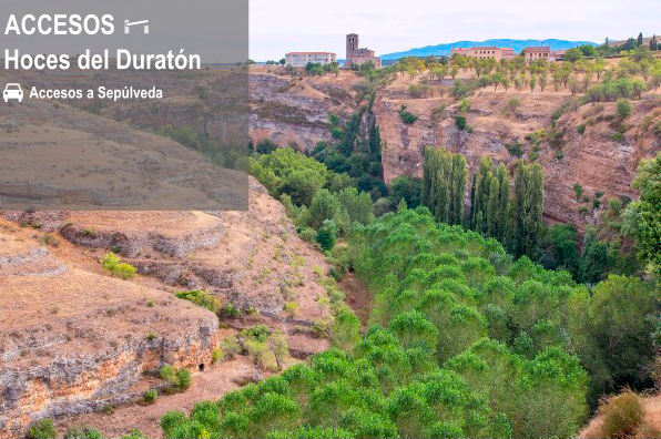 Accesos a Sepúlveda