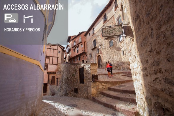Accesos localidad de Albarracin