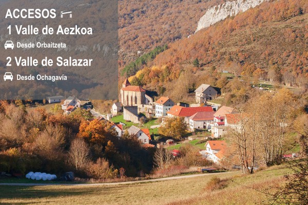 Accesos selva de Irati