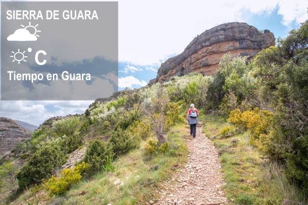 Clima en la sierra de Guara, previsión del tiempo