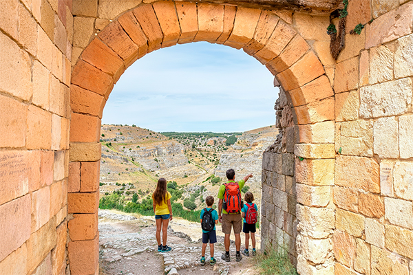 Hoces del Duratón con niños