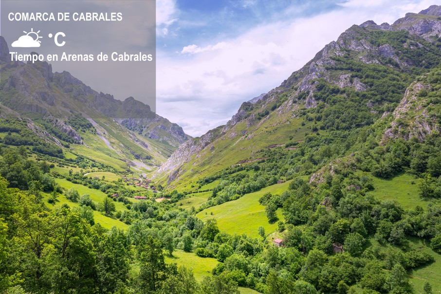 El clima en arenas de cabrales