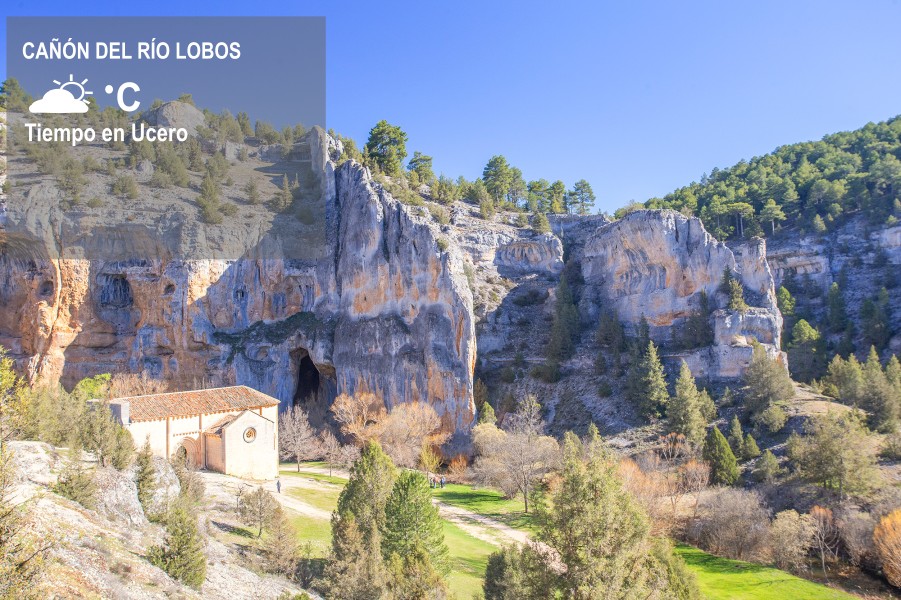 Clima  en el cañón del río lobos