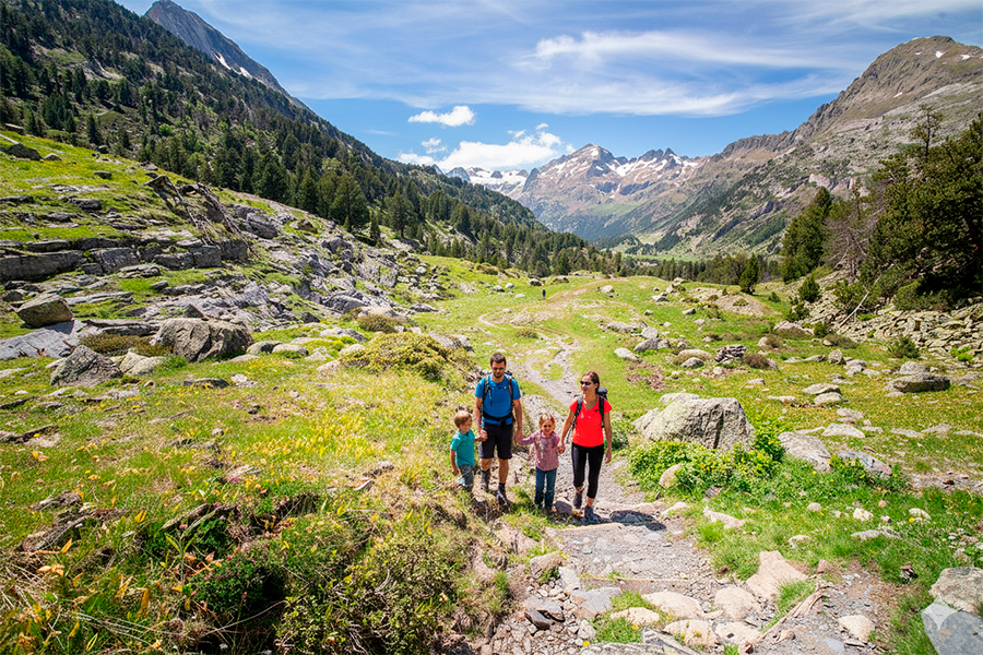 Valle de Benasque con niños