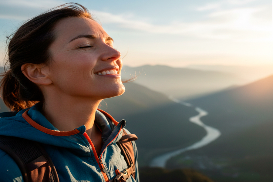 Beneficios de practicar senderismo.