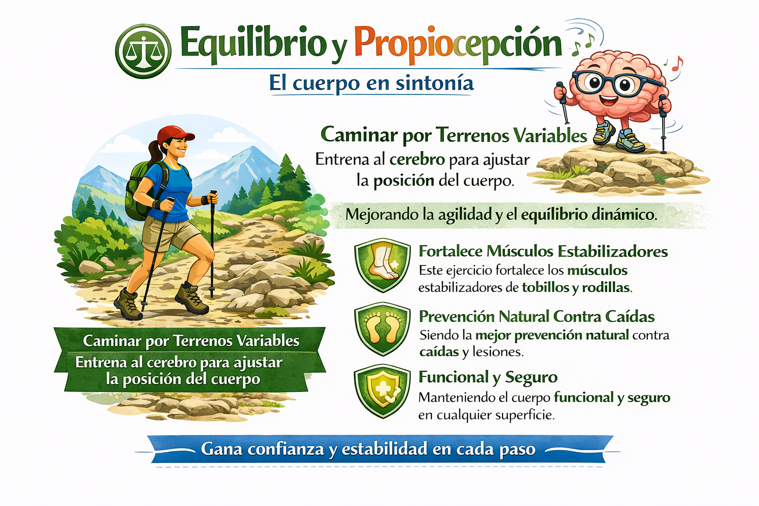 Equilibiro del senderista