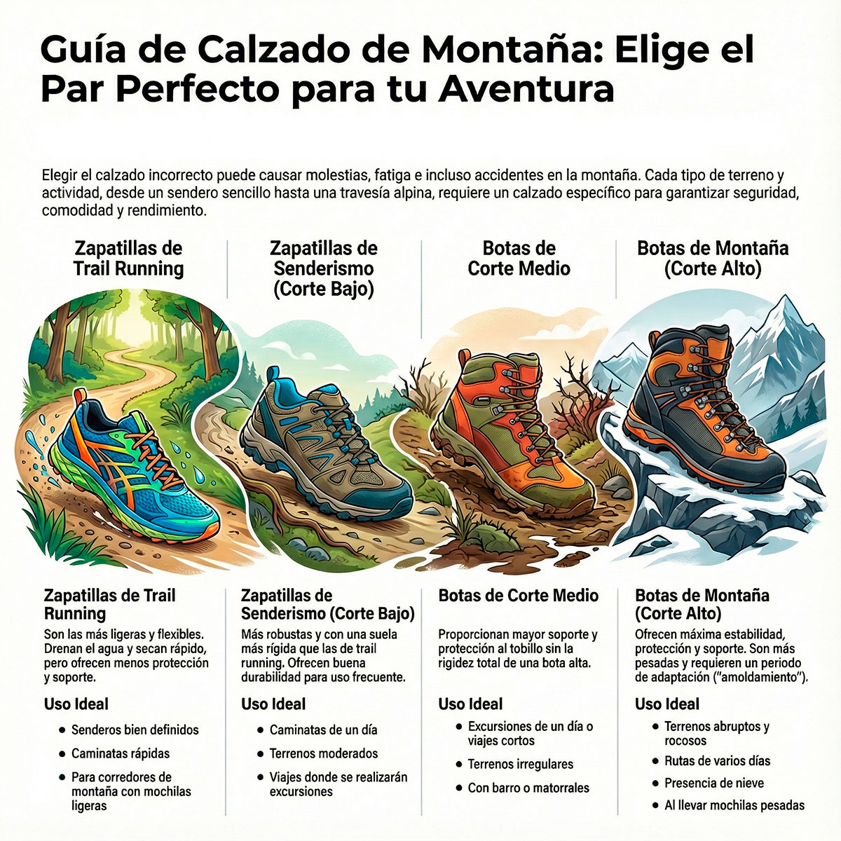 Elegir el calzado perfecto