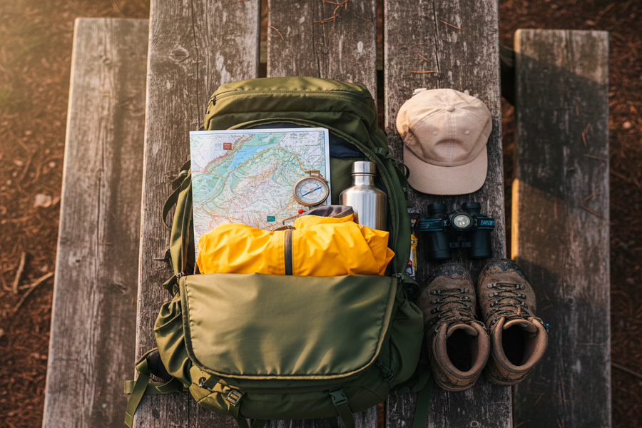 Primera salida de senderismo