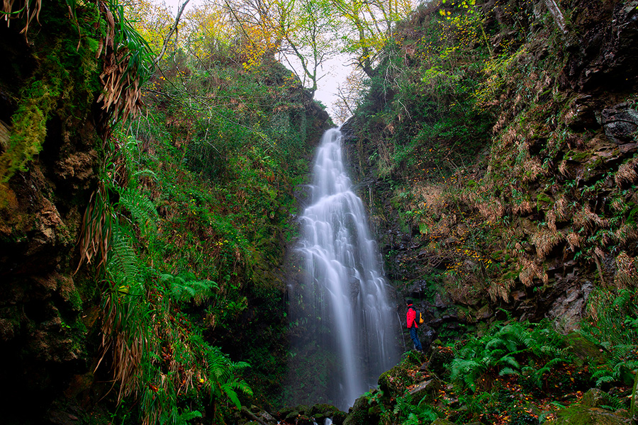 Cascada de Sorrosal en Broto