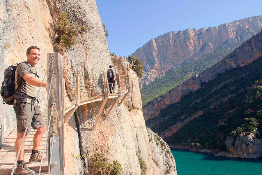 Senderista Congost de Montrebei