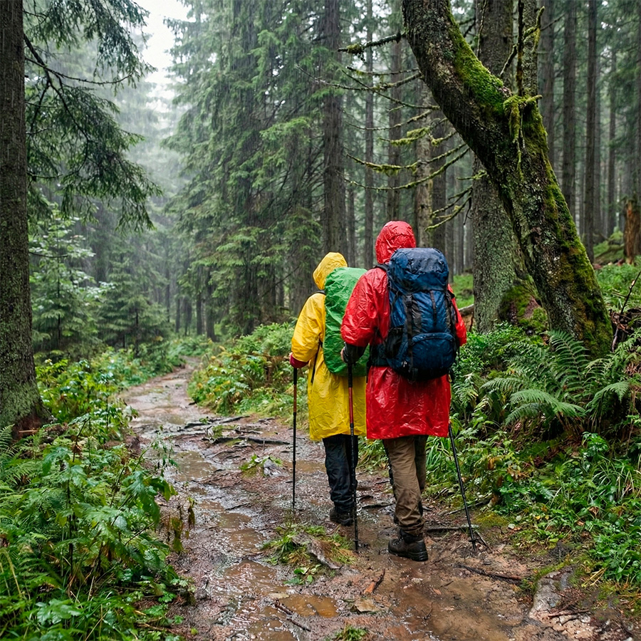 Previsión meteorológica del tiempo en la montaña