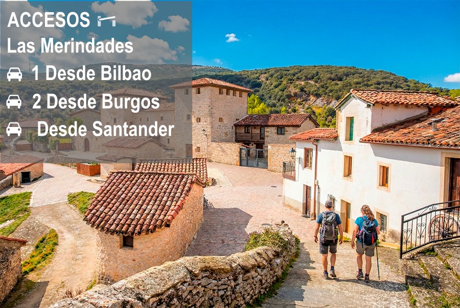 Accesos a la comarca de las merindades