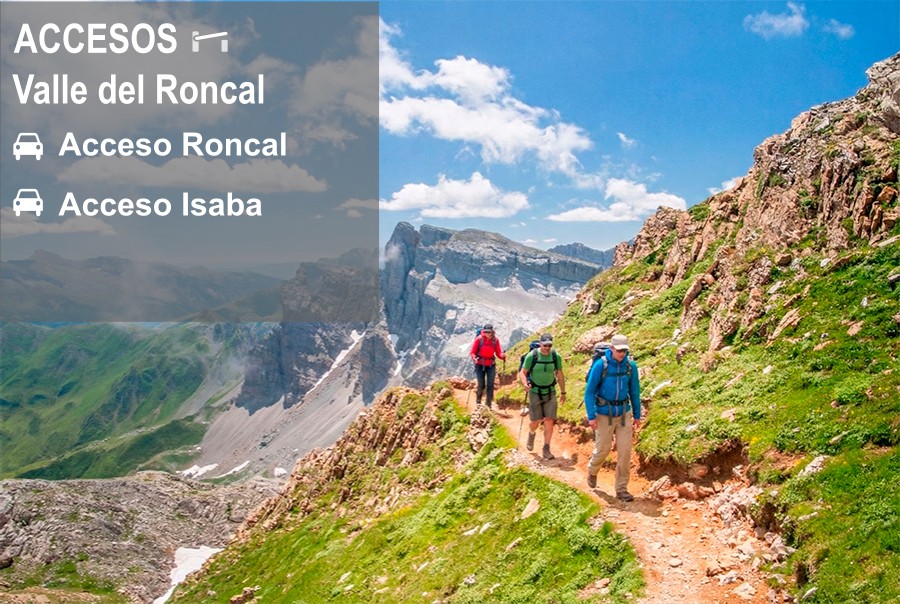 Accesos al valle del Roncal