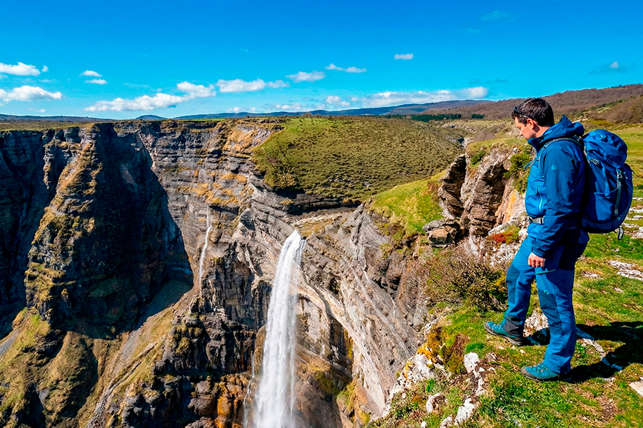 Salto del Nervión en las merindades