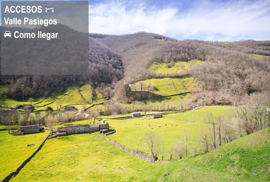 Accesos a los valles pasiegos
